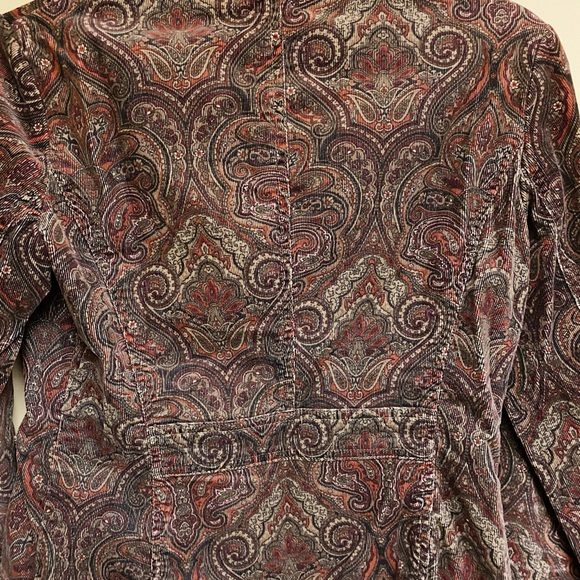 Corduroy Boho (Bohemian) Print Jacket - Picture 3 of 8